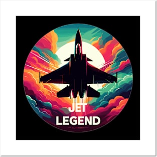 Jet fighter Posters and Art